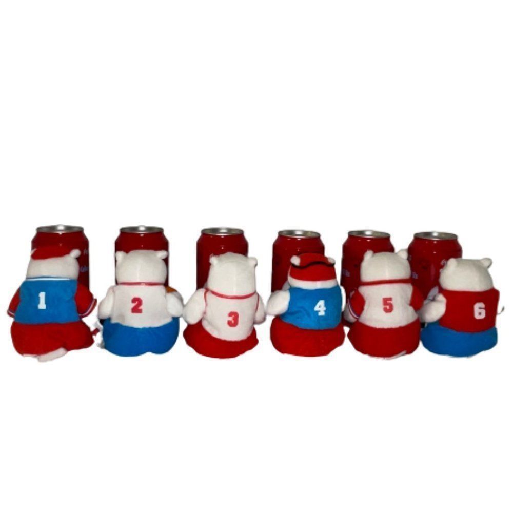 🆕Vintage Coca Cola Plush Polar Bears 2004 - Picture 2 of 8